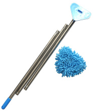 New Arrival Chenille Mop Flat Mop With Iron Telescopic Pole For Windows And Corner